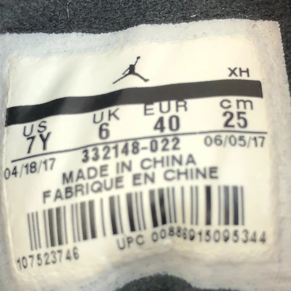 AIR JORDAN 1 RETRO HIGH TD FUR BLACK FUR GOLD Collectible Sneakers